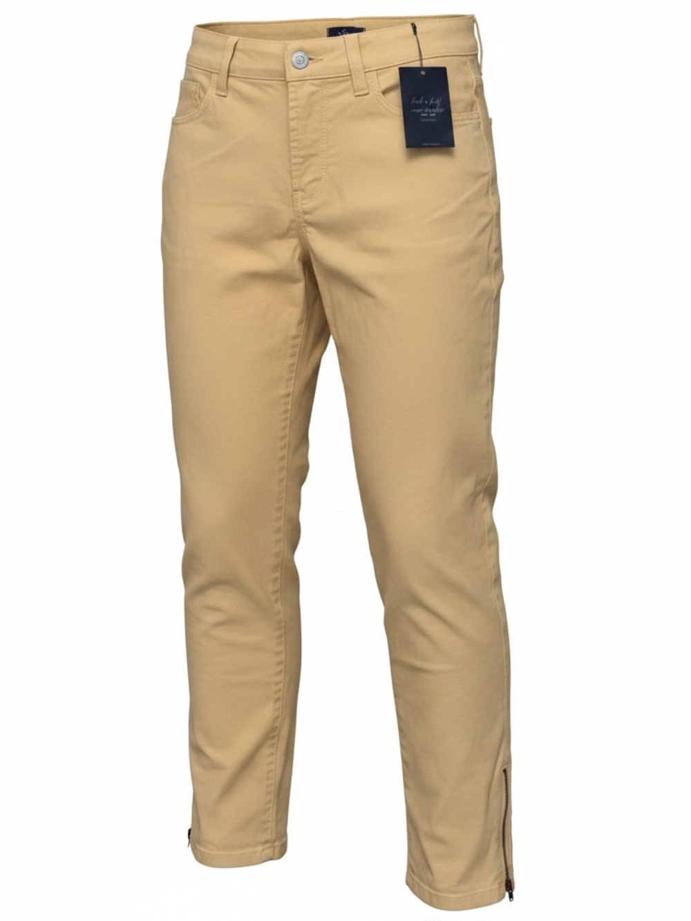 NYDJ Cropped Ankle Pants in yellow size 2